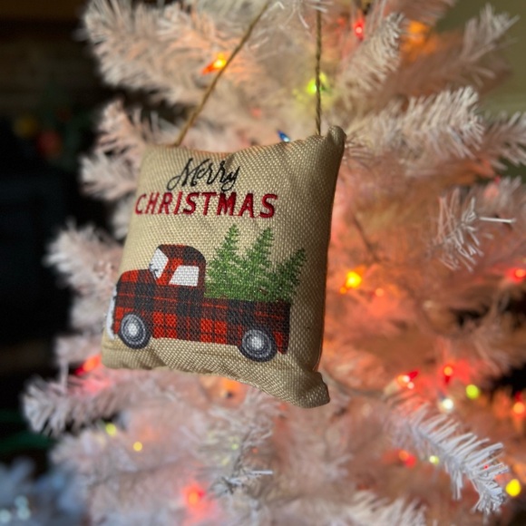 1995 Christmas Red Truck Pillow
Ornament - Picture 3 of 5
